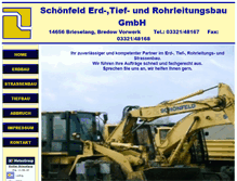 Tablet Screenshot of firma-schoenfeld.de